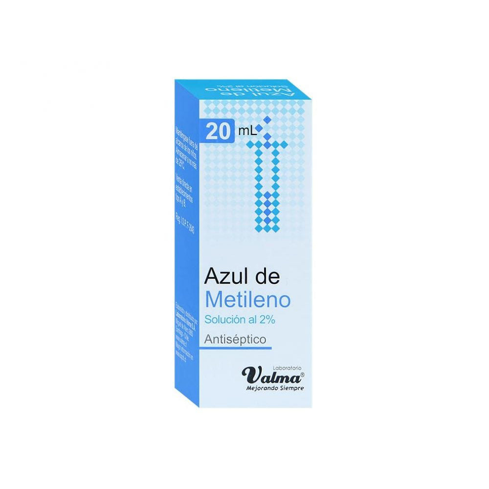 AZUL DE METILENO 20 ML  Farmacia Constitución